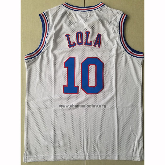 Camiseta Tune Squad Lola Bunny NO 10 Blanco